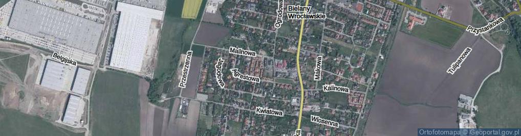 Zdjęcie satelitarne Jabłoniowa ul.